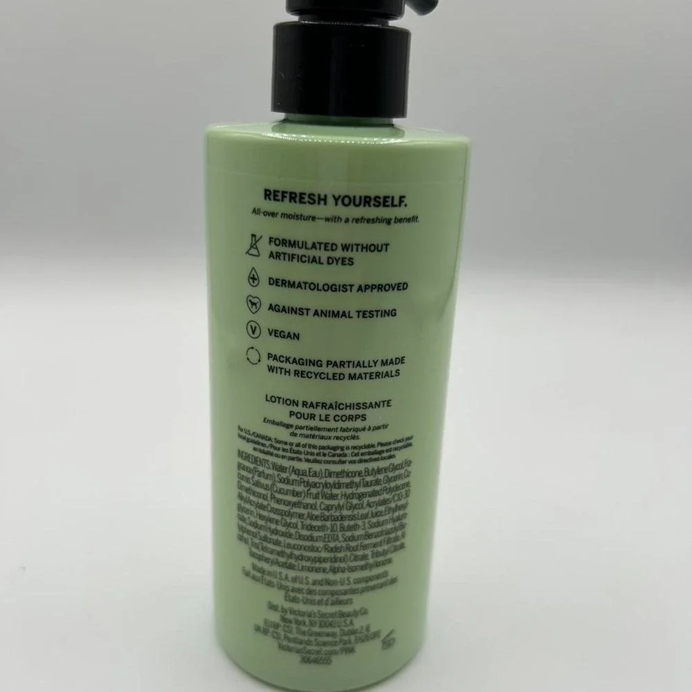 Victoria's Secret PINK Body Lotion, Cucumber 12 oz